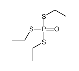 S,S,S-TRIETHYLPHOSPHOROTRITHIOATE structure