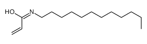 N-十二烷基丙烯酰胺结构式