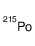 polonium-215 atom Structure