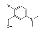 5-(N,N-dimethylamino)-2-bromobenzyl alcohol结构式