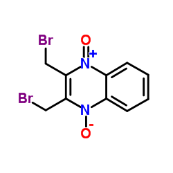 1,4-二氧代-2,3-二溴甲基喹啉结构式