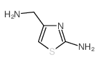 4-(氨基甲基)-1,3-噻唑-2-胺结构式