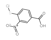 2-NITRO-4-CARBOXYPHENYLSULFENYL CHLORIDE结构式