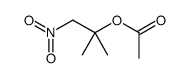 (2-methyl-1-nitropropan-2-yl) acetate Structure