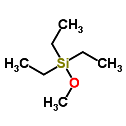Triethyl(methoxy)silane Structure