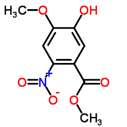 Methyl 5-hydroxy-4-methoxy-2-nitrobenzoate Structure