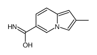 2-methylindolizine-6-carboxamide Structure