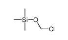 chloromethoxy(trimethyl)silane Structure