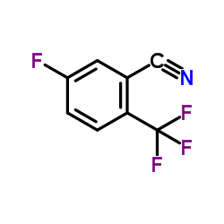 5-Fluoro-2-(trifluoromethyl)benzonitrile Structure