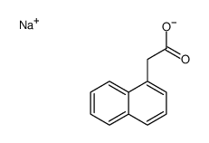 sodium,2-naphthalen-1-ylacetate Structure