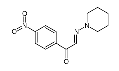 4'-Nitro-α-(piperidinoimino)acetophenone Structure