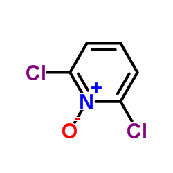 2,6-二氯代吡啶-N-氧化物结构式