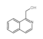 1-isoquinolinemethanol Structure