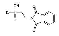 2-(1,3-dioxoisoindol-2-yl)ethylphosphonic acid结构式