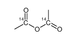 乙酸酐14C标记结构式