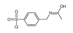 4-(Acetamidomethyl)benzenesulfonyl chloride Structure