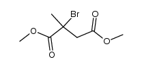dimethyl 2-bromo-2-methylsuccinate结构式