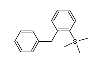 2-trimethylsilyldiphenylmethane Structure