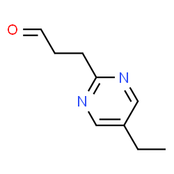 2-Pyrimidinepropanal, 5-ethyl- (9CI)结构式