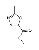 5-甲基-1,3,4-恶二唑-2-羧酸甲酯结构式