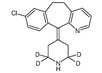 Desloratadine-d4 Structure