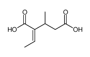 2-ethylidene-3-methylpentanedioic acid Structure