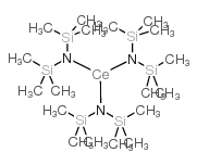 三[N,N-双(三甲基甲硅烷基)酰胺]铈(III)结构式
