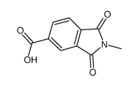 2-methyl-1,3-dioxoisoindole-5-carboxylic acid Structure