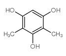 2,4-Dimethylbenzene-1,3,5-triol Structure