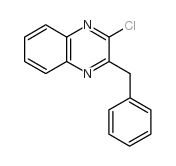 2-Benzyl-3-chloroquinoxaline Structure