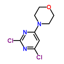 4-(2,6-Dichloro-4-pyrimidinyl)morpholine Structure