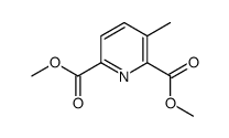 dimethyl 3-methylpyridine-2,6-dicarboxylate Structure