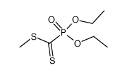 methyl diethoxyphosphinecarbodithioate 1-oxide Structure
