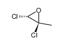 trans-2,3-Dichlor-2-methyloxiran结构式