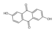 2,7-dihydroxyanthraquinone Structure