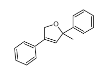 5-methyl-3,5-diphenyl-2H-furan结构式
