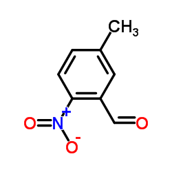 5-甲基-2-硝基苯甲醛结构式