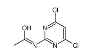 N-(4,6-二氯-2-嘧啶)乙酰胺结构式