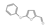 5-苯氧基呋喃-2-甲醛结构式