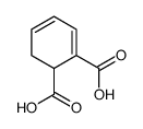 2,4-Cyclohexadiene-1,2-dicarboxylic acid Structure