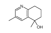 3,5-dimethyl-7,8-dihydro-6H-quinolin-5-ol Structure