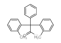 Benzeneacetyl chloride, 2-methyl-a-(2-methylphenyl)-a-phenyl- Structure