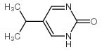 5-异丙基嘧啶-2(1H)-酮结构式