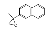 2-methyl-2-(naphthalene-2-yl)oxirane结构式