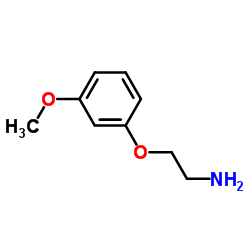 2-(3-甲氧基苯氧基)乙胺结构式