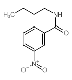 Benzamide,N-butyl-3-nitro-结构式
