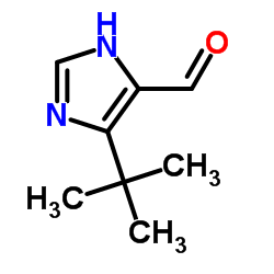 5-叔丁基-1H-咪唑-4-甲醛结构式