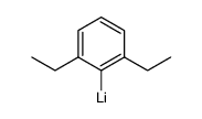 (2,6-diethylphenyl)lithium Structure