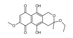 O-ethylfusarubin结构式