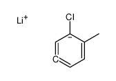 lithium,1-chloro-2-methylbenzene-5-ide结构式